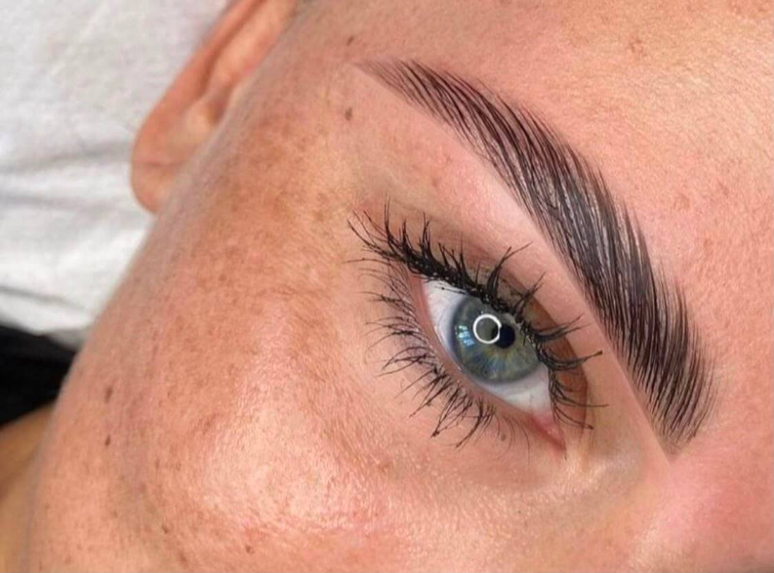 Gallery image 2 - Nail and lash work example