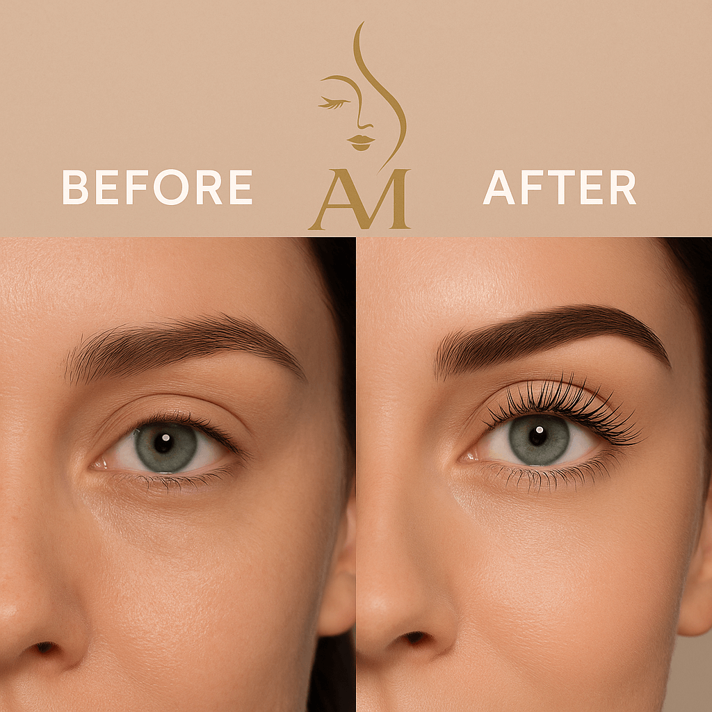 Gallery image 2 - Nail and lash work example